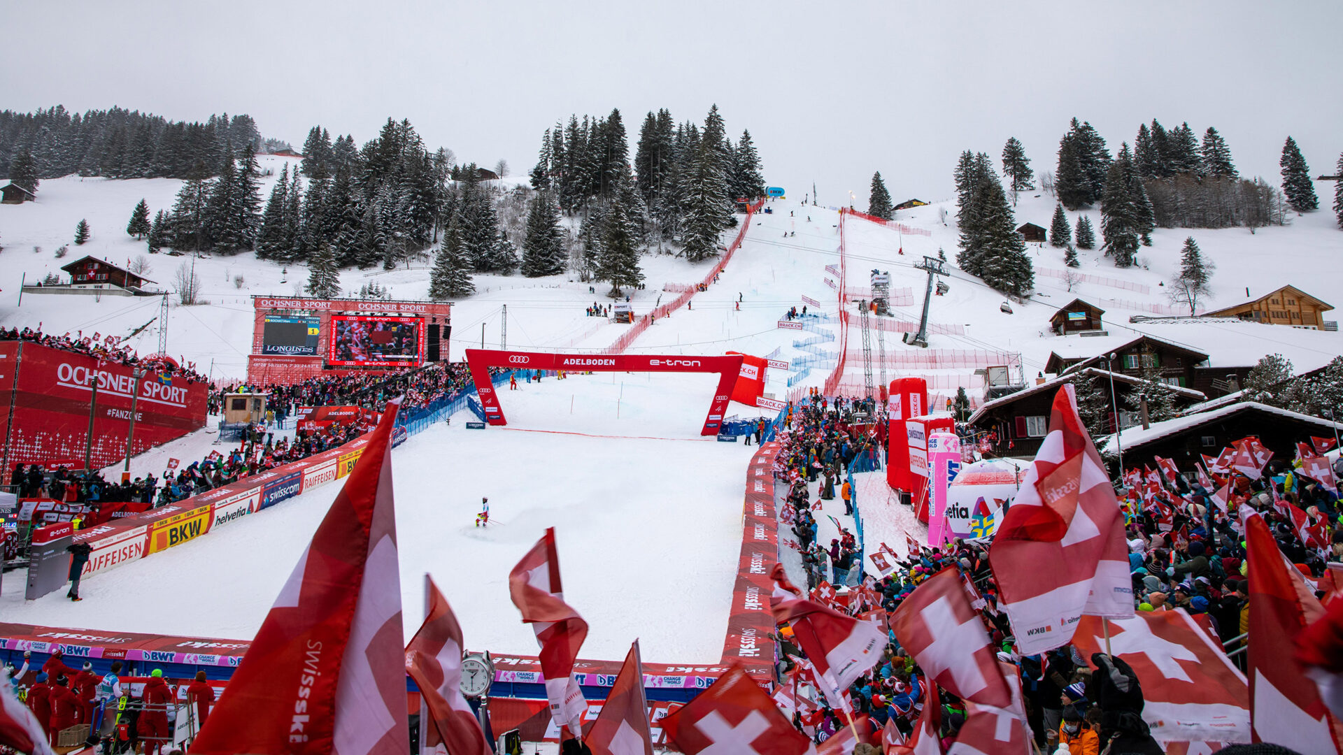 Ski Weltcup Adelboden Habegger Switzerland