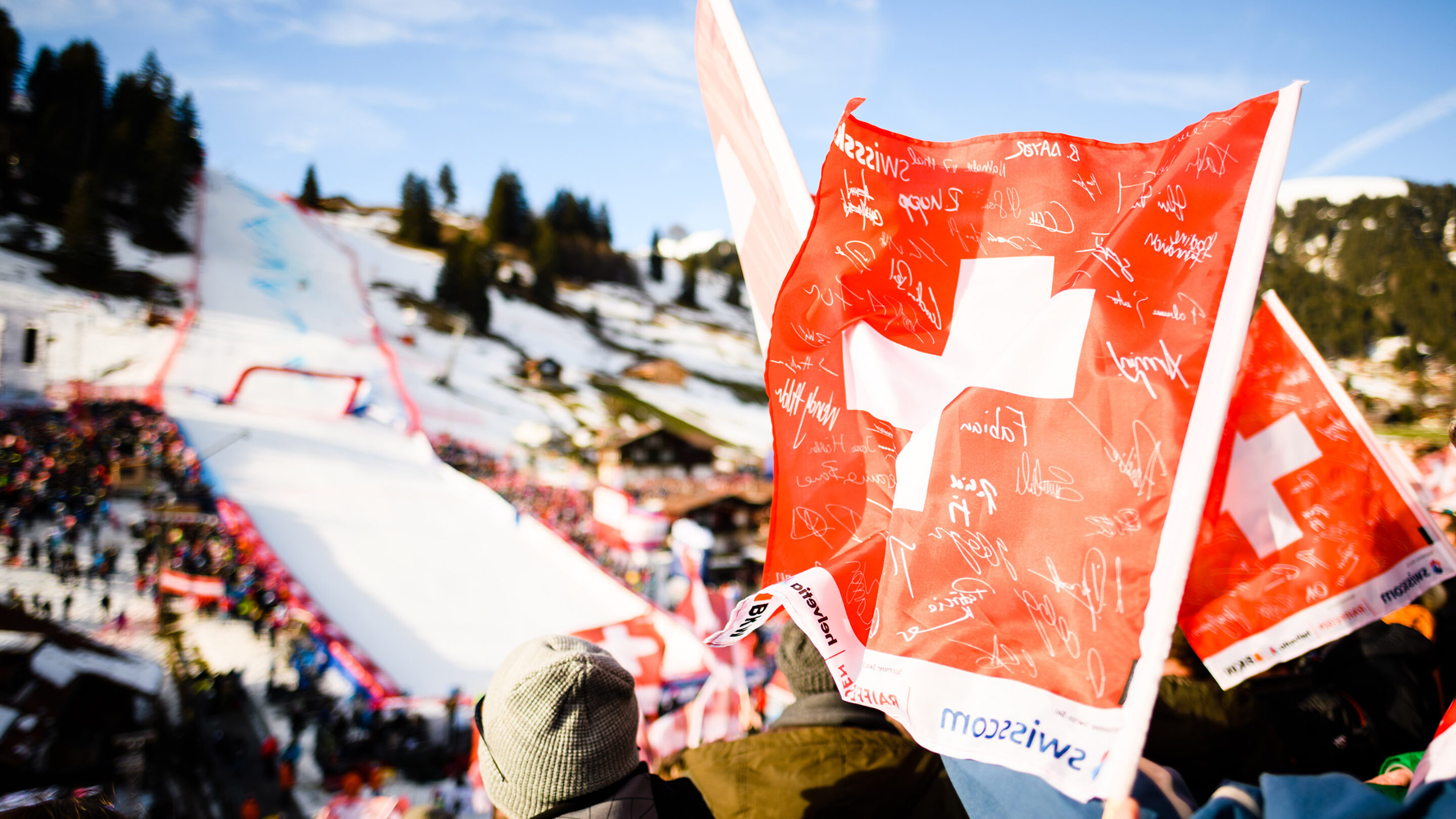 Ski-Weltcup Adelboden - Habegger Switzerland